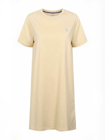 U.S. POLO ASSN. Mekko ' UWMonica Dress ' värissä beige: etupuoli