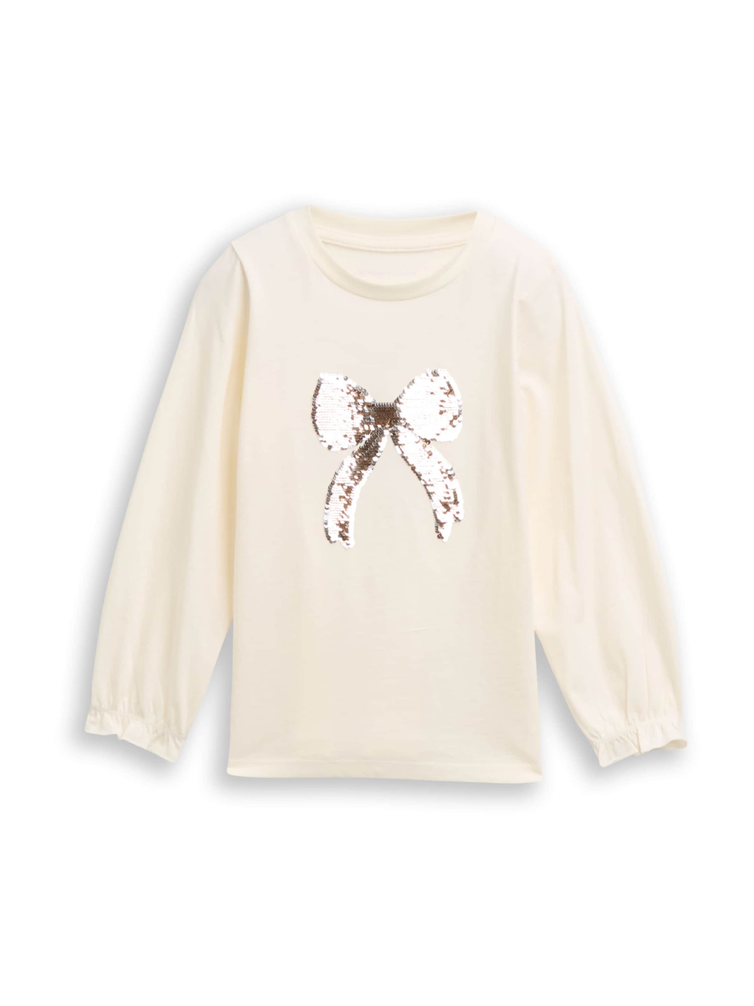 TOM TAILOR - Camiseta en blanco: frente