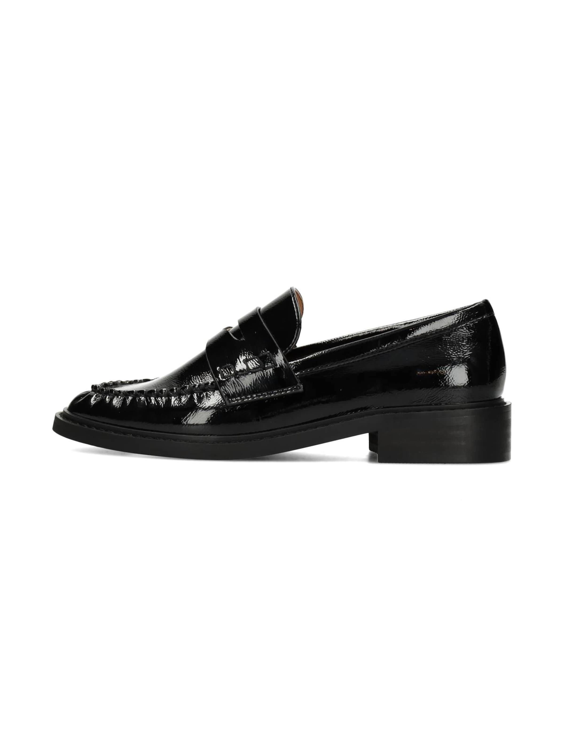 Mocassin POSH by Poelman en noir : devant