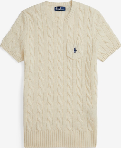 XXS dydžio Megztinis iš Polo Ralph Lauren, spalva – kremo / tamsiai mėlyna, Prekių apžvalga