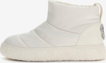 GUESS Ankle Boots 'Unara' in White: front