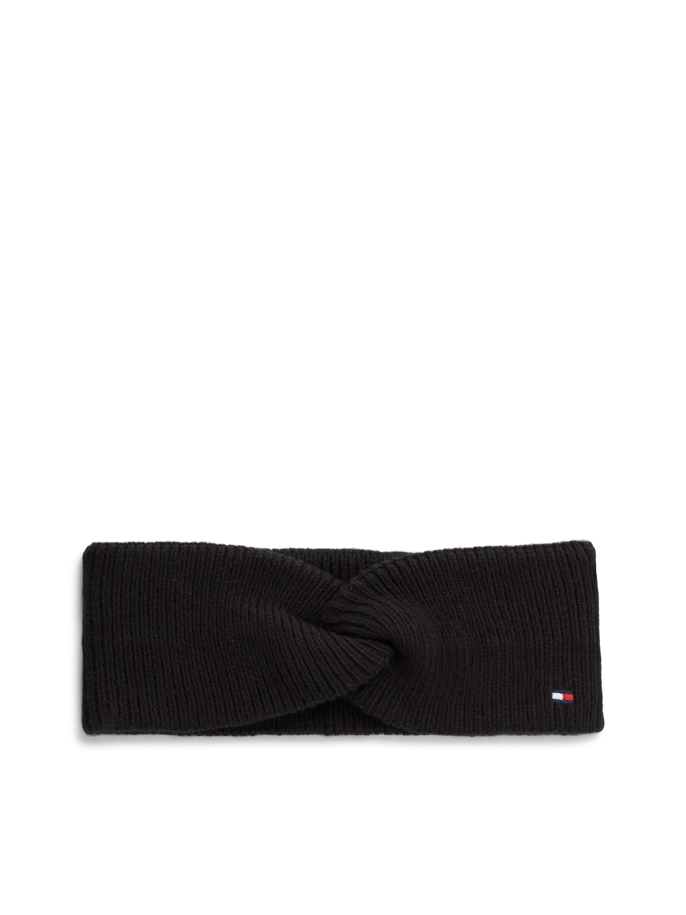 TOMMY HILFIGER Pannband i svart: framsida