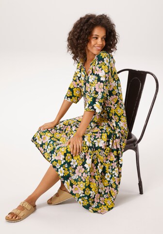 Aniston CASUAL Kleid in Grün
