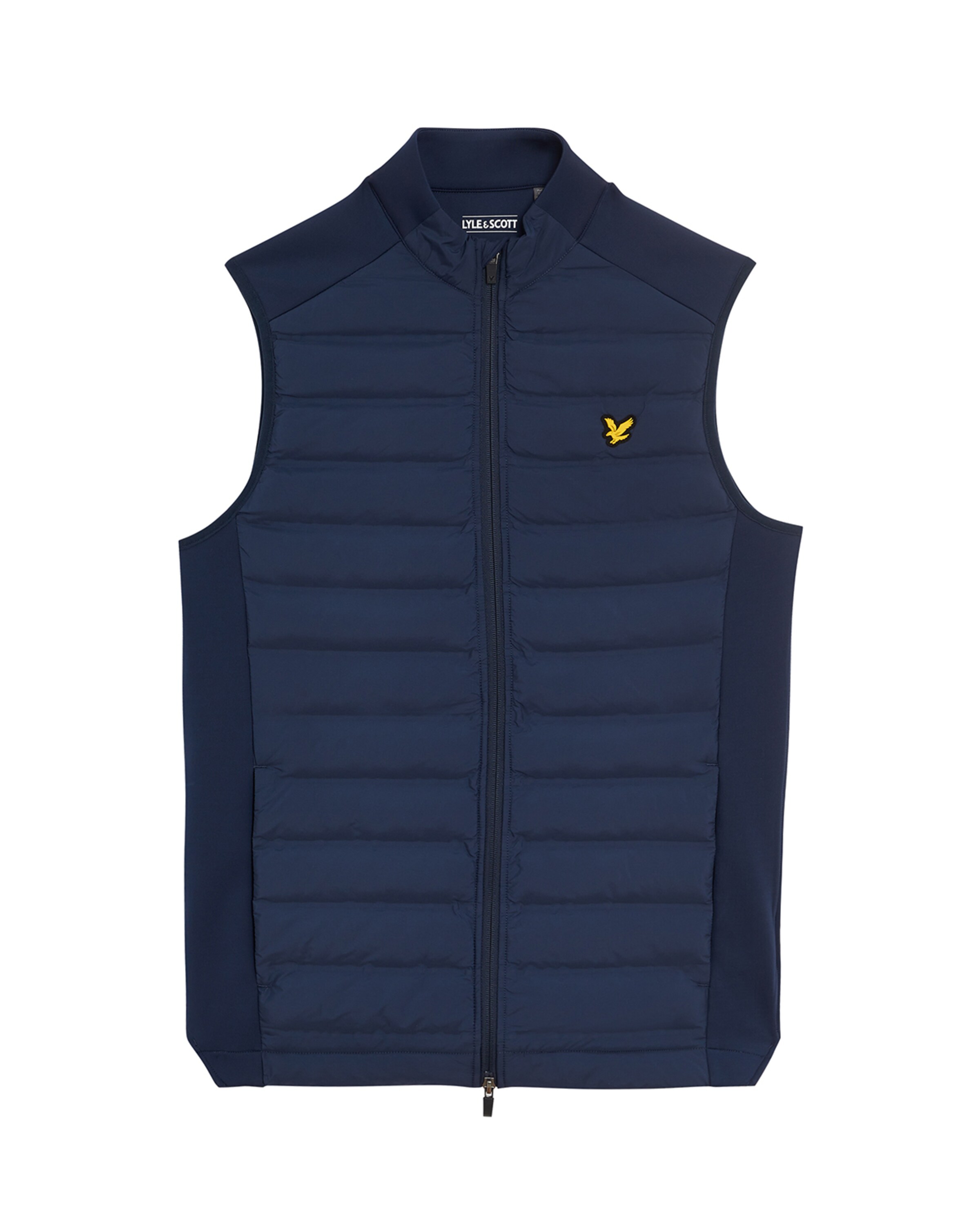 Lyle & Scott Bodywarmer in Blauw: voorkant