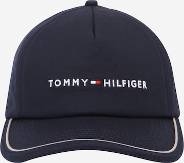 TOMMY HILFIGER Cap 'SKYLINE' in Blau