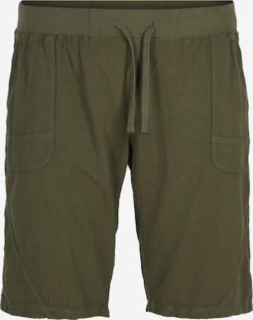 Pantaloni 'Jeasy' di Zizzi in verde: frontale