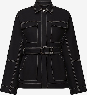 ESPRIT Between-Season Jacket in Black: front