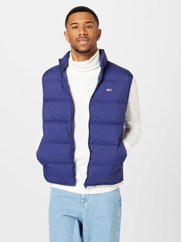 Gilet Tommy Jeans en bleu : devant