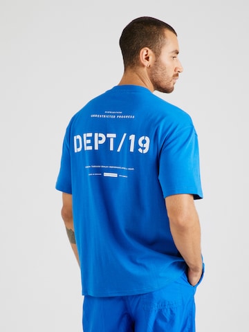 T-Shirt fonctionnel 'Deran' Virtus en bleu : devant