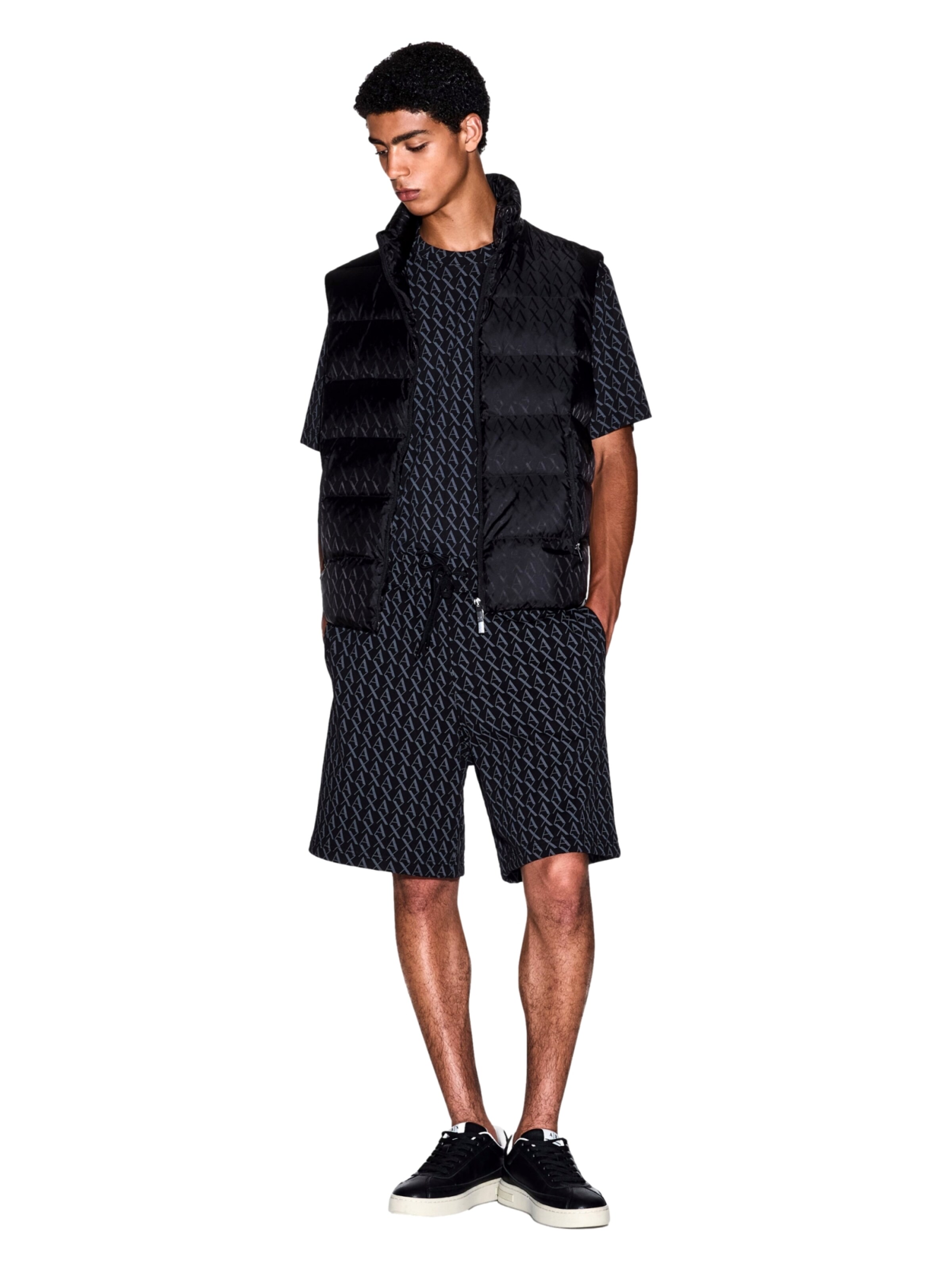 ARMANI EXCHANGE Särk, värv must