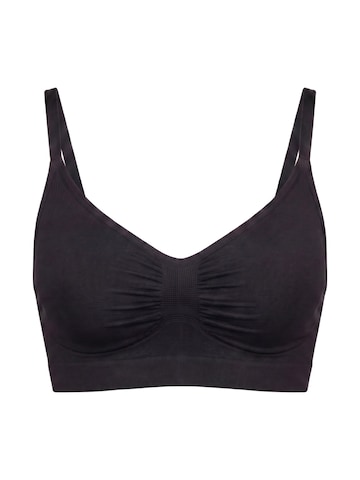 SNOCKS Bustier Minimizer in Zwart: voorkant