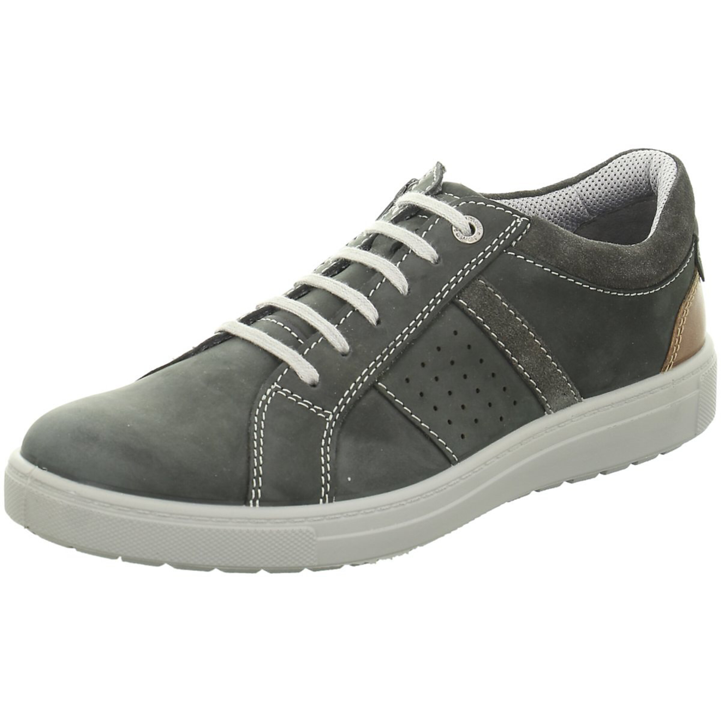 JOMOS Lace-up shoe in Grey: front