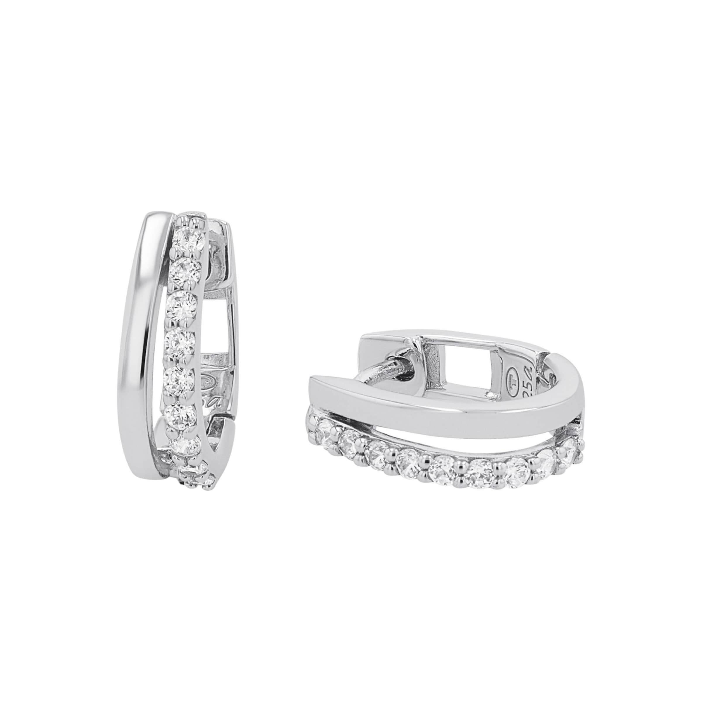 TOM TAILOR Ohrringe in Silber