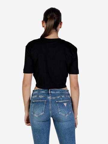 Top 'MARTINA CN SS T-SHIRT V6RI14 I3Z14' di GUESS in nero