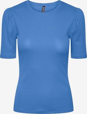 PIECES Shirt 'Ruka' in Blauw: voorkant