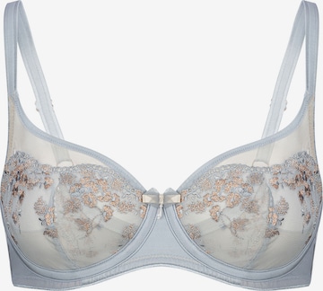 Marc & André Bralette Bra in Blue: front