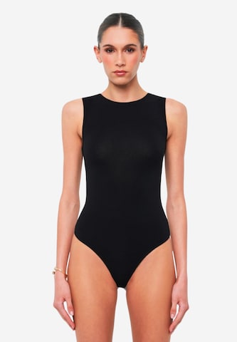 OW Collection Shirtbody i sort: forside