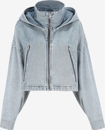 FRESHLIONS Jeansjacke 'Juliana' in Blau: Vorderseite