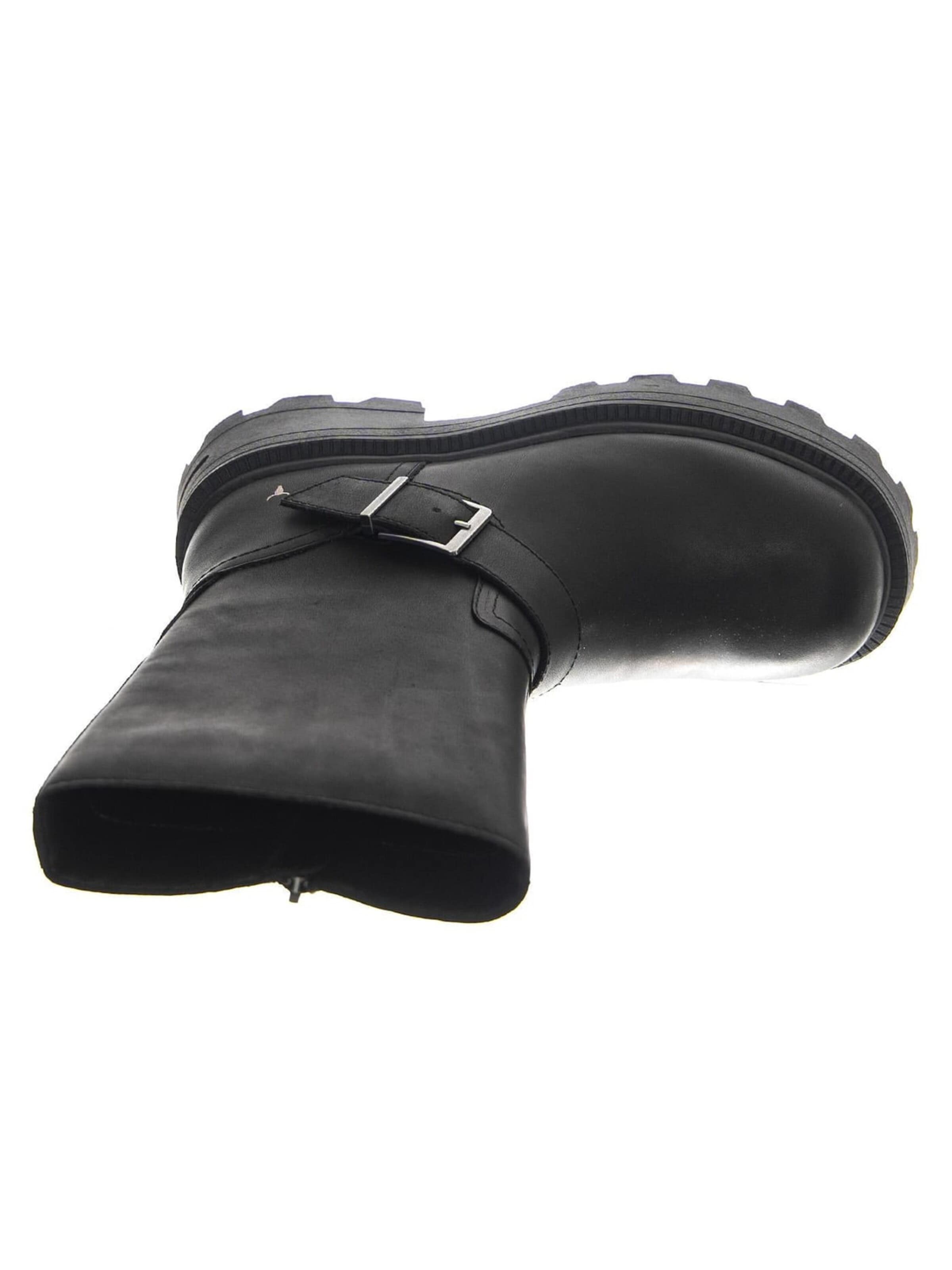 Windsor Smith Støvler 'Teasin Black Rock Leather Boots' i sort