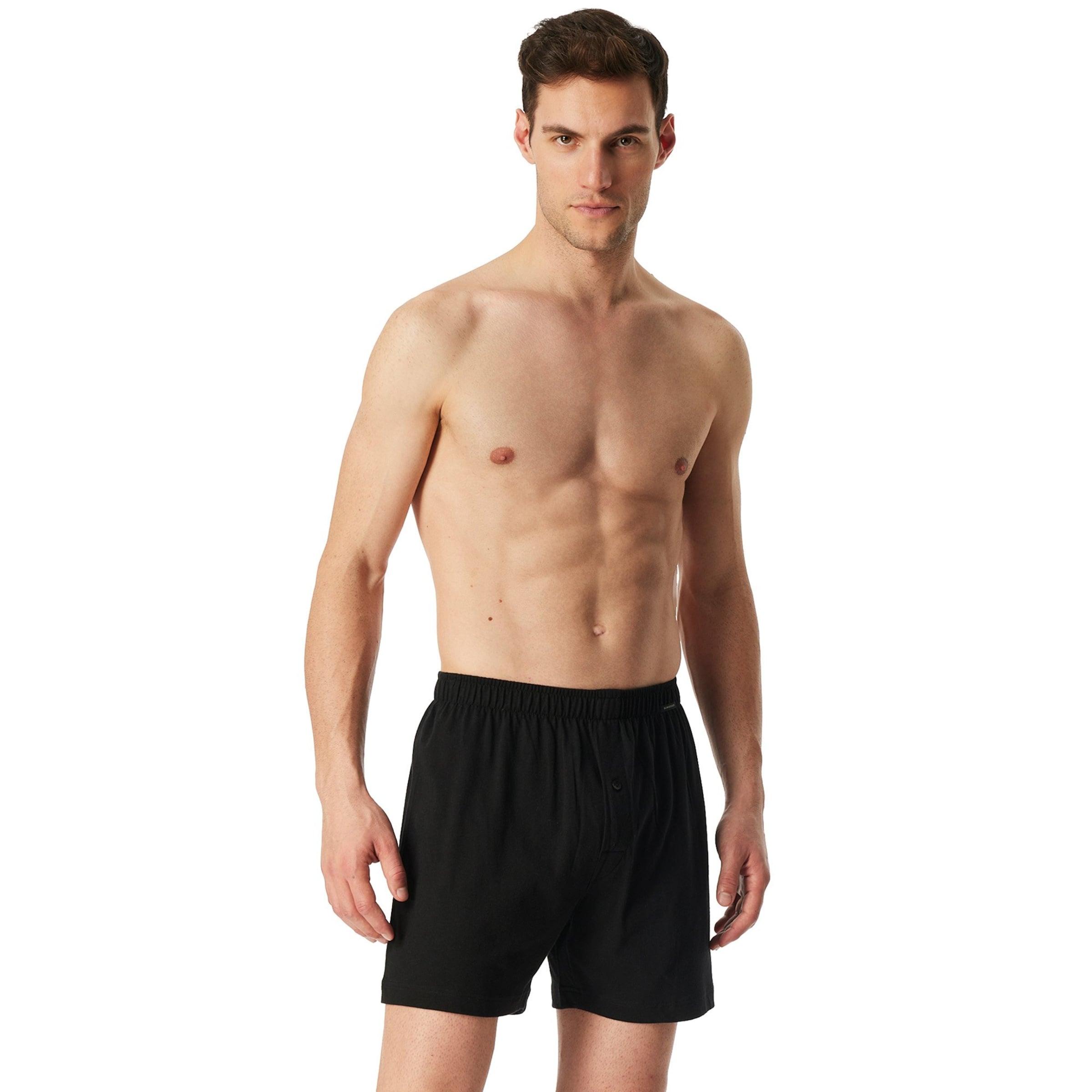 SCHIESSER Boksershorts i sort: forside