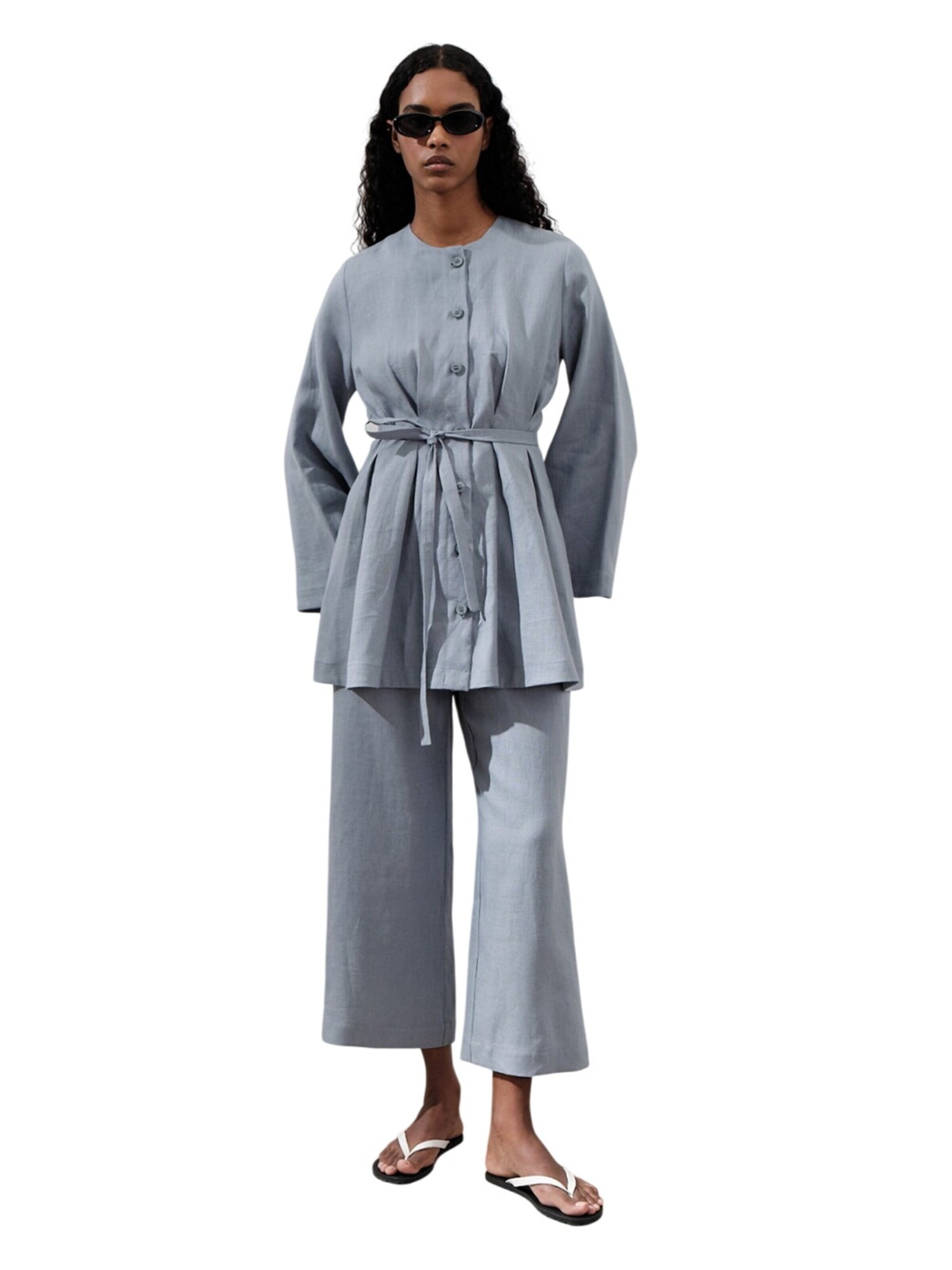 MANUKA Tuniek in Blauw: voorkant
