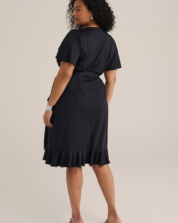 WE Fashion Kleid in Schwarz