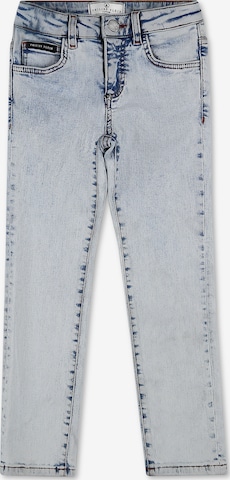 Philipp Plein - Calças de ganga 'Iconic' em azul: frente