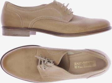 Pier One Halbschuh 37 in Beige: predná strana