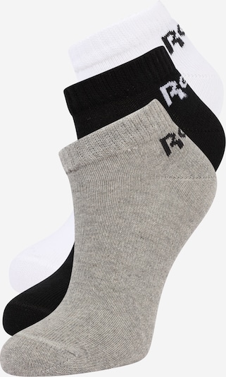 Reebok Sport Sports socks in Grey / Black / White, Item view