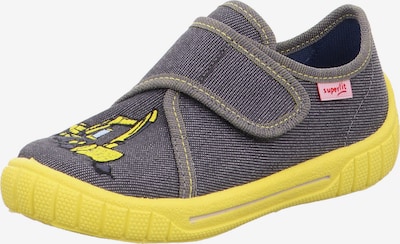 SUPERFIT Papuče 'Bill' u žuta / tamo siva / crna, Pregled proizvoda