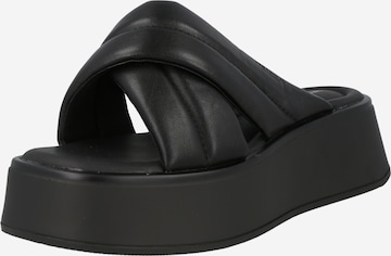 VAGABOND SHOEMAKERS - Zapatos abiertos 'Courtney' en negro: frente