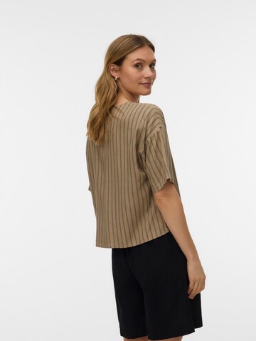 VERO MODA - Blusa 'VMROSIE' em castanho