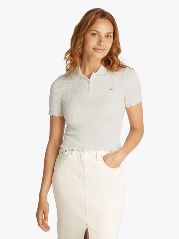 Tommy Jeans Koszulka w kolorze biały: przód