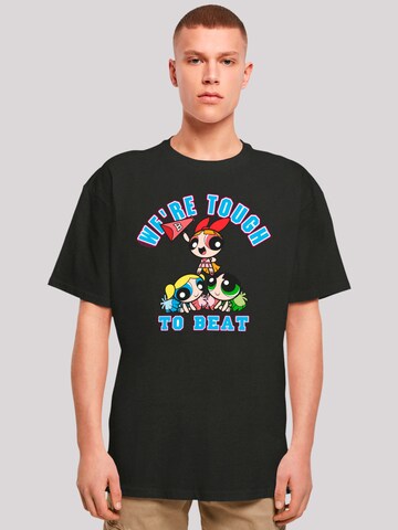T-Shirt 'Powerpuff Girls Tough To Beat' F4NT4STIC en noir : devant