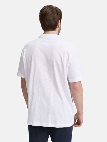 TOM TAILOR Men + Shirt in Wit