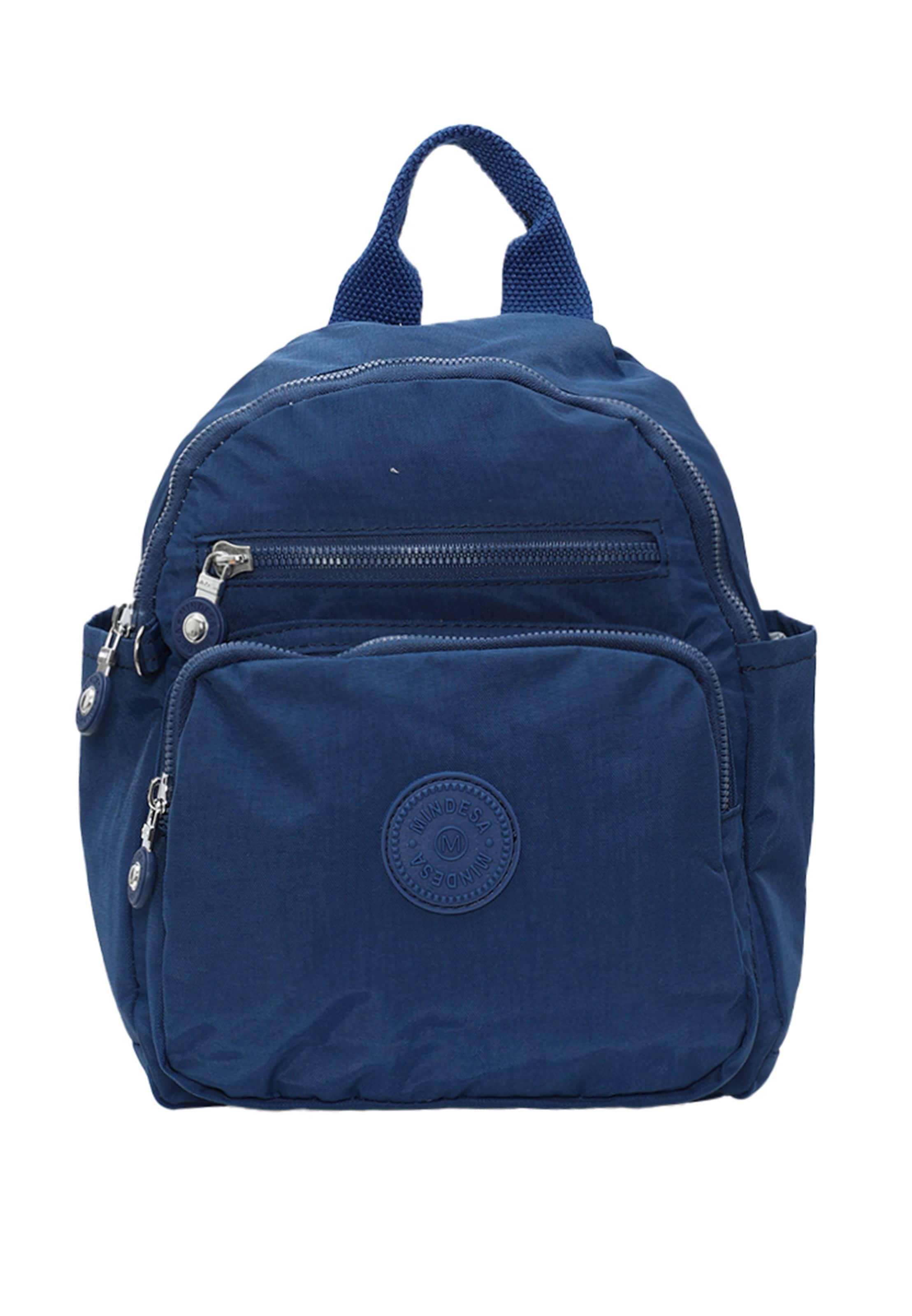 Mindesa - Mochila en azul: frente