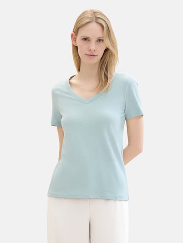 TOM TAILOR T-Shirt in Blau: predná strana