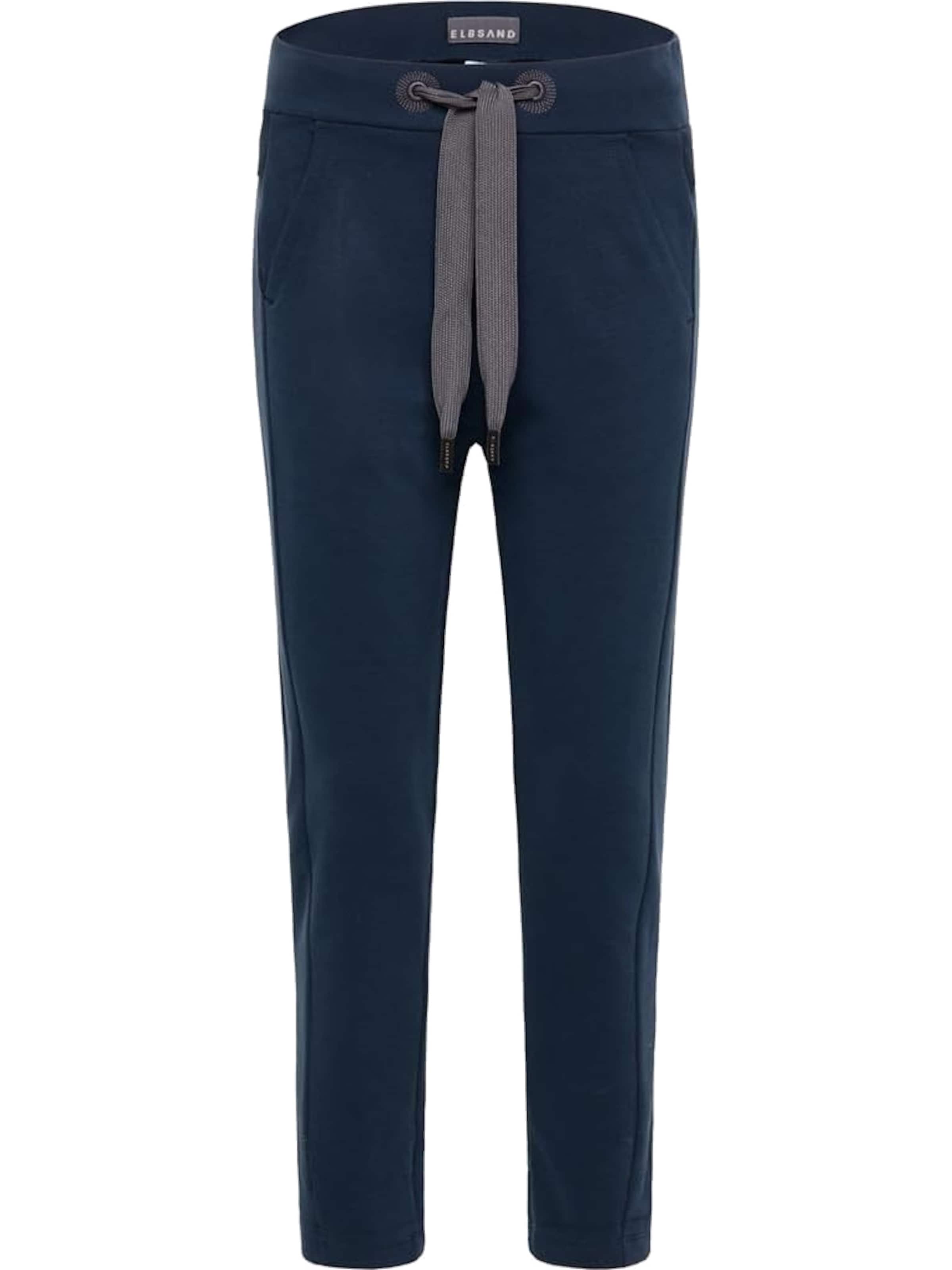 Effilé Pantalon Elbsand en bleu : devant