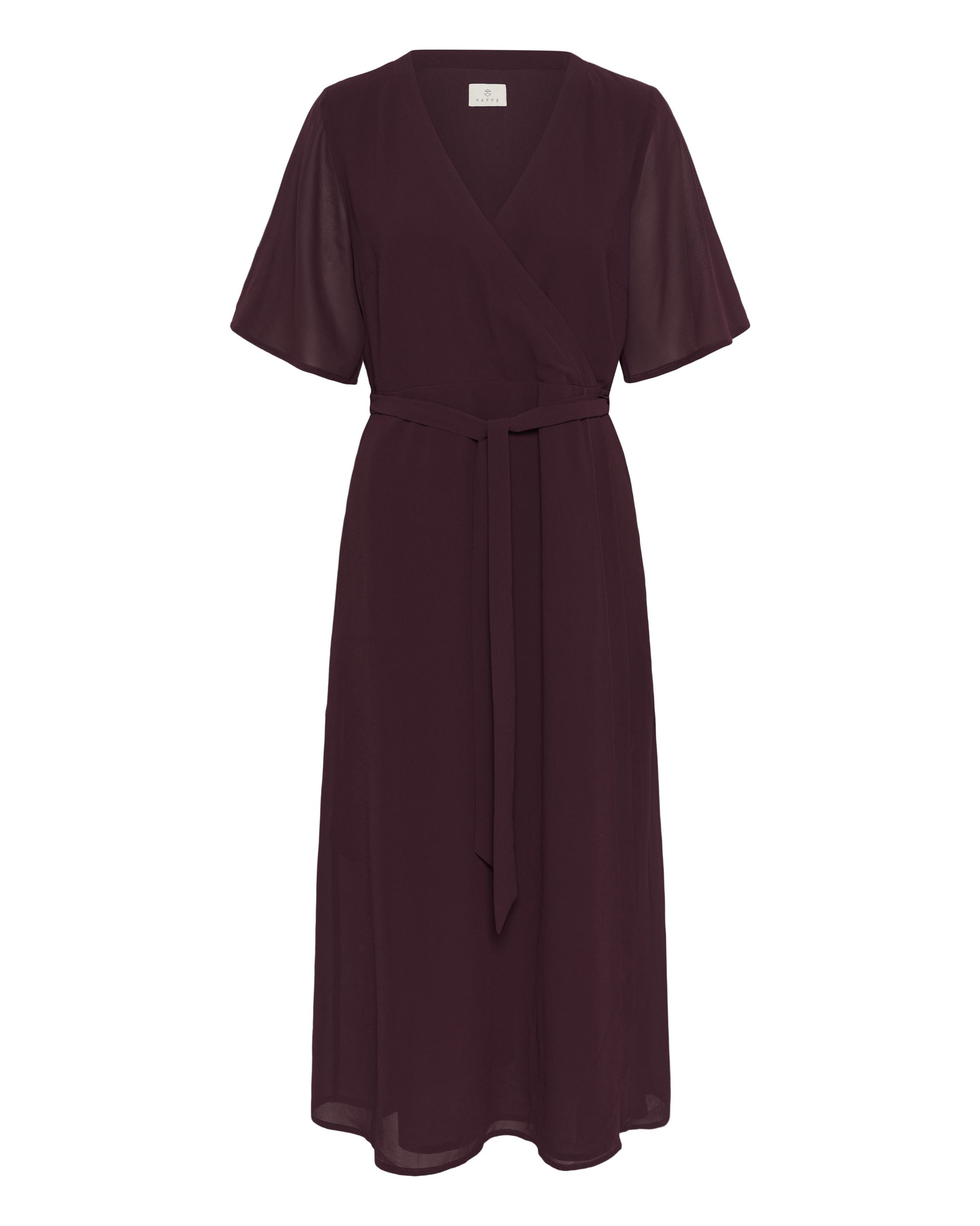 Kaffe Kjole 'KABelle' i rød: forside