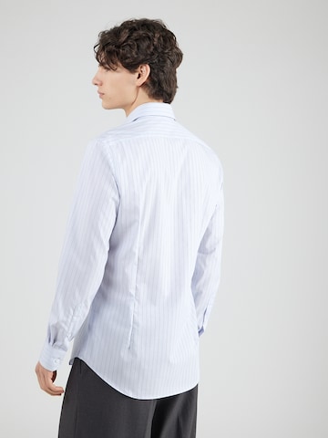 Slim fit Camicia di Michael Kors in blu: dietro