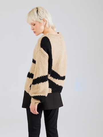 Pull-over 'Palermo' The Wolf Gang en beige