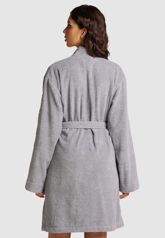 Carlo Colucci Short Bathrobe in Grey