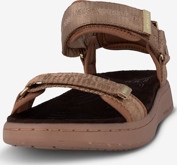 WODEN Sandaler 'Line Heritage' i brun: forside
