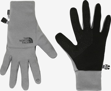 THE NORTH FACE Athletic Gloves 'ETIP RECYCLED' in Grey: front