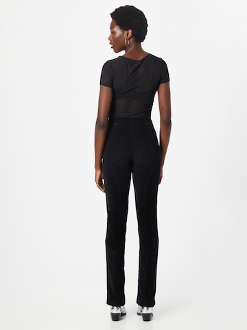 TOPSHOP Flared Broek in Grijs