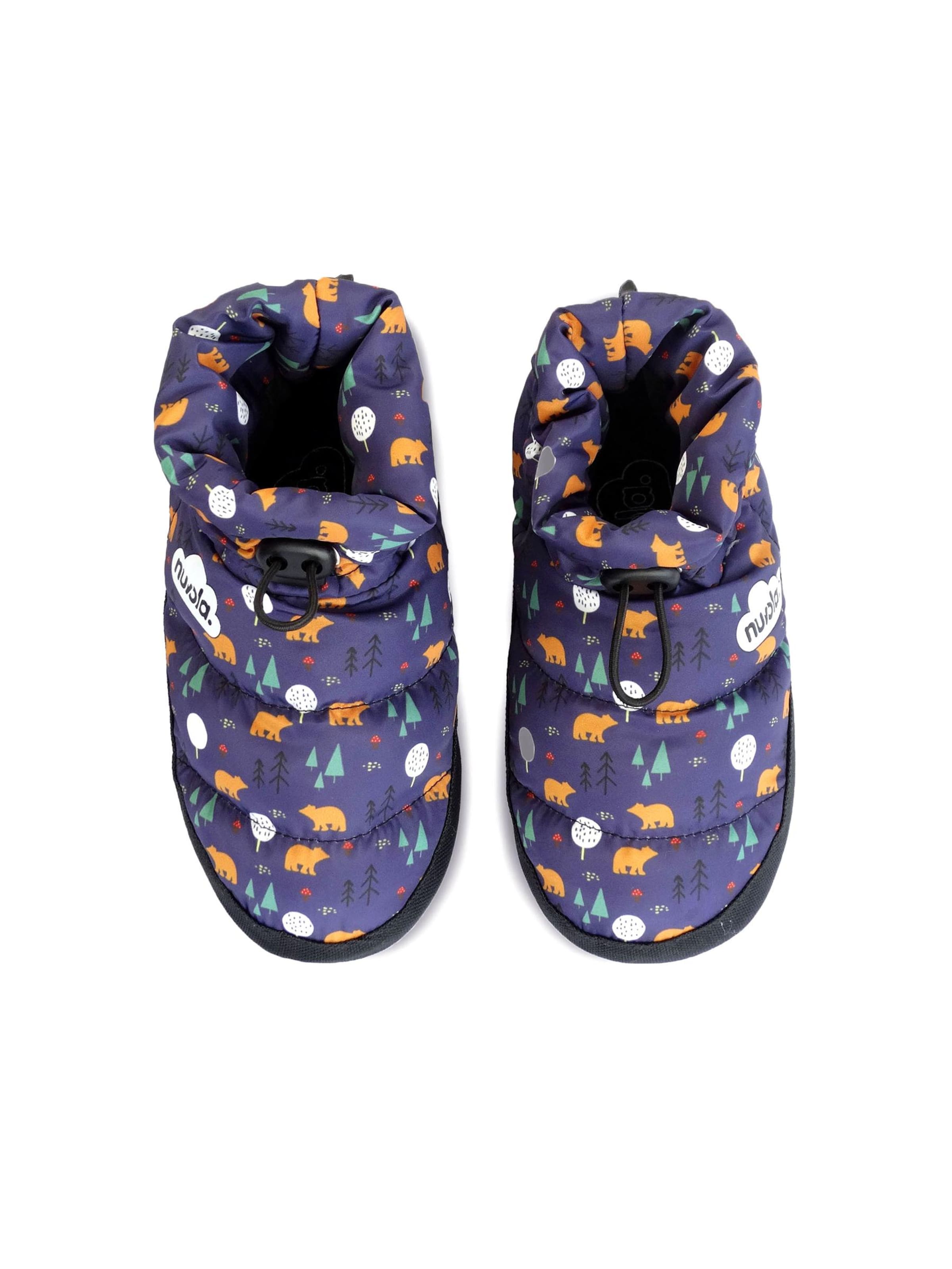 Ciabatta 'Boot Home Printed 20 Teddy' di Nuvola. in blu