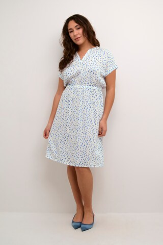 Kaffe Shirt Dress 'Ano' in Blue