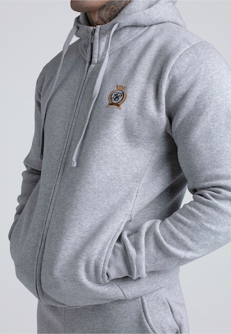 SikSilk Sweatvest 'Essentials' in Grijs