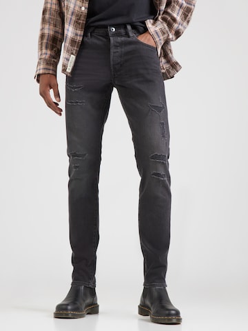 Tapered Jeans '3301' de la G-STAR pe gri: față