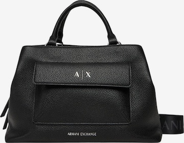 ARMANI EXCHANGE - Bolso de hombro 'XW001545 AF17019' en negro: frente